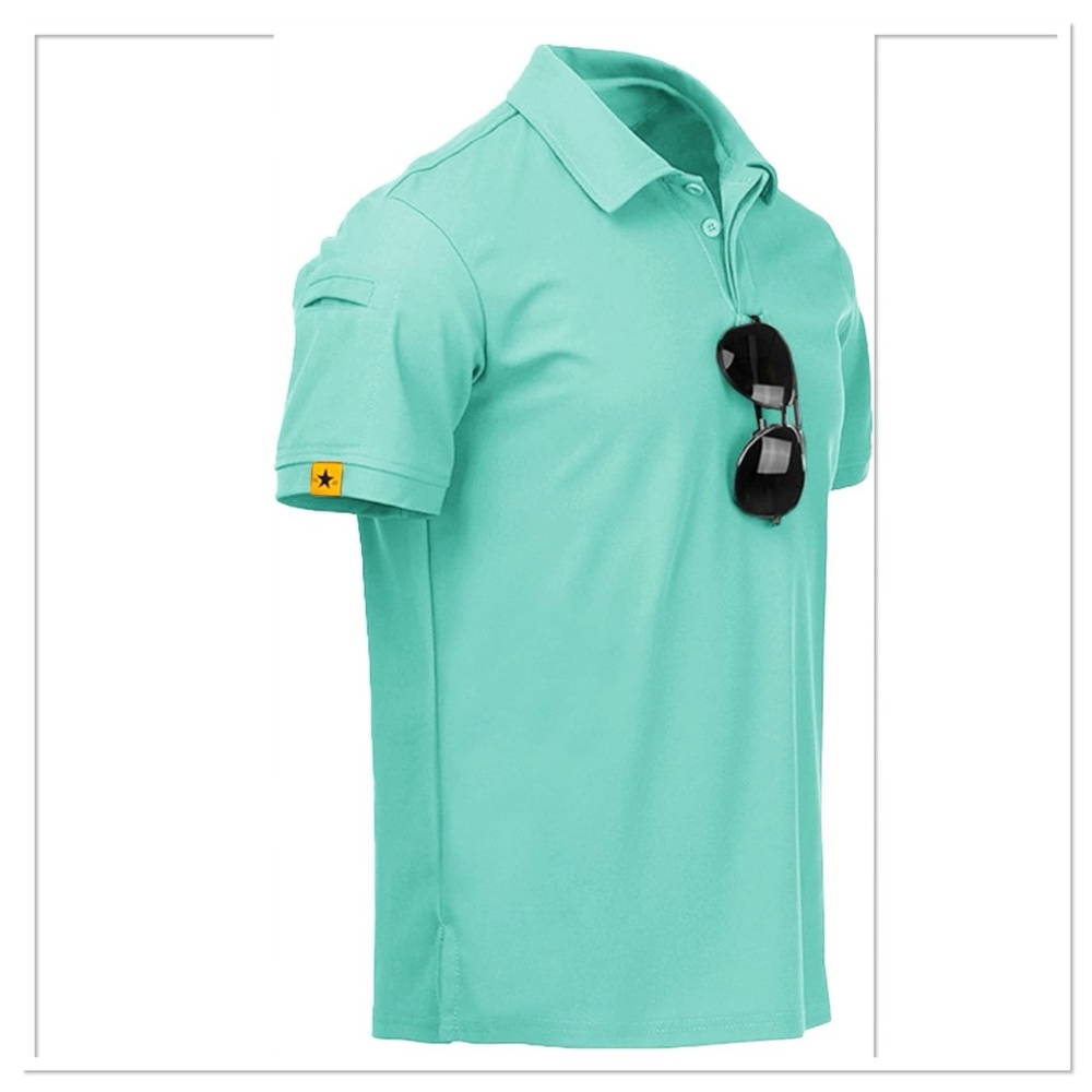 ZITY Men’s Polo / Golf Short Sleeve Shirt, Size Large
